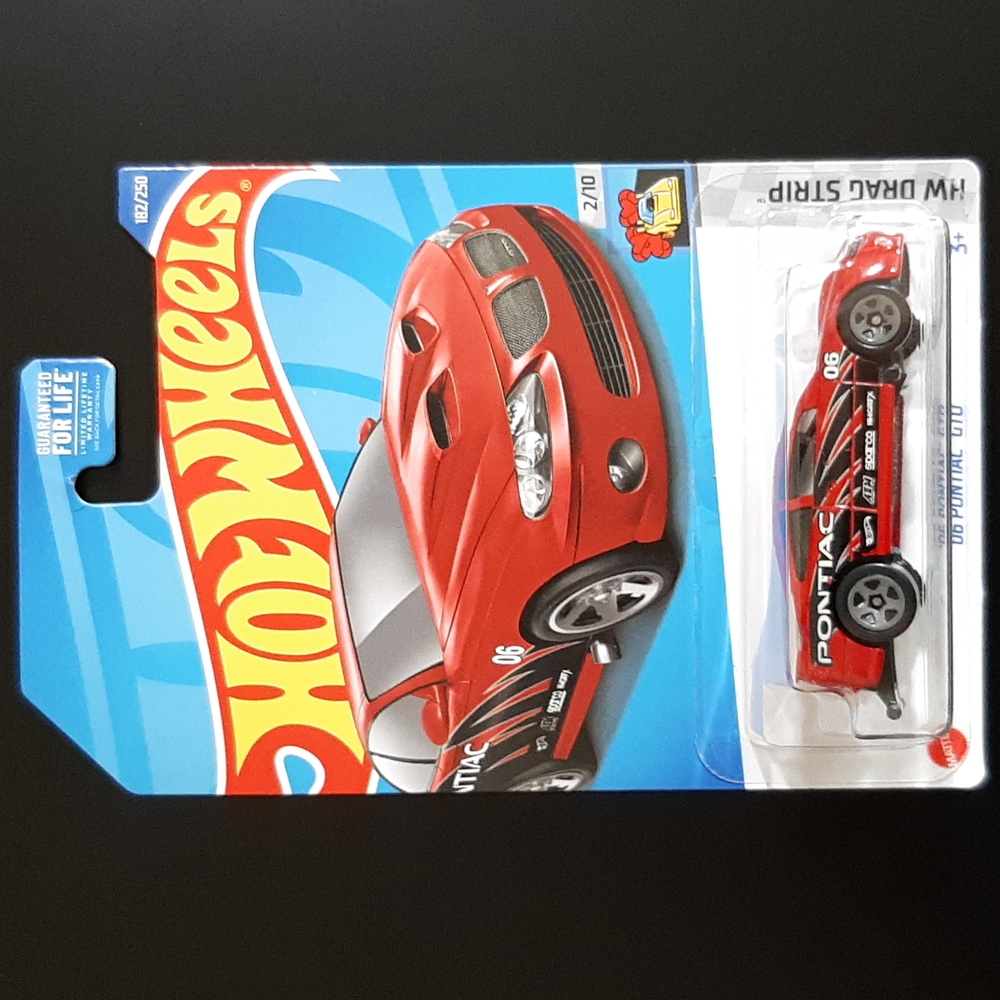 '06 Pontiac GTO Red Hot Wheels 2022 HW Drag Strip Collection